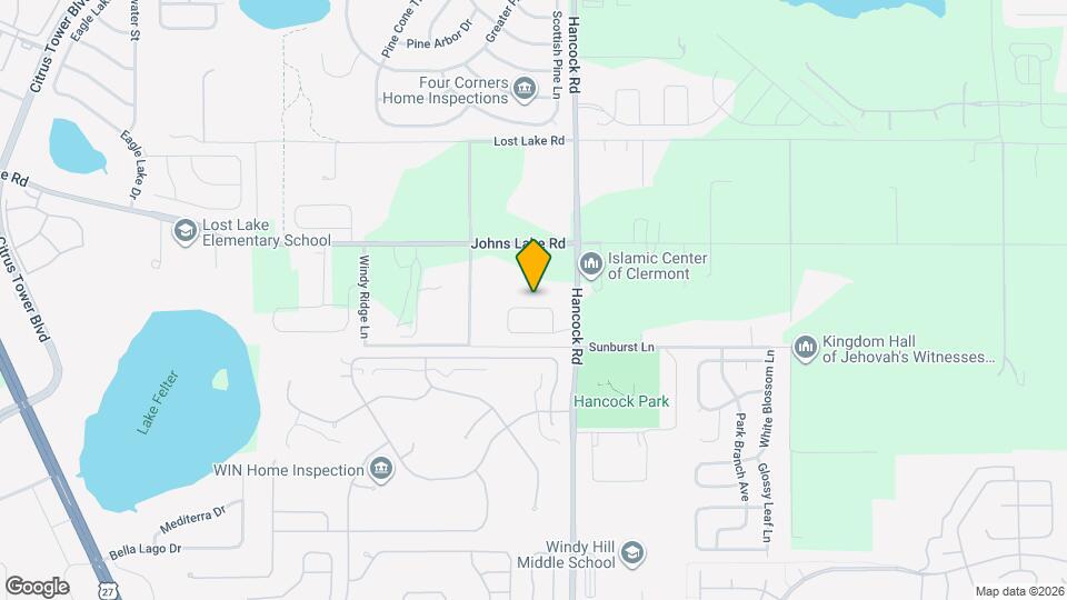 14918 Windy Mt Cir Map and Location Details