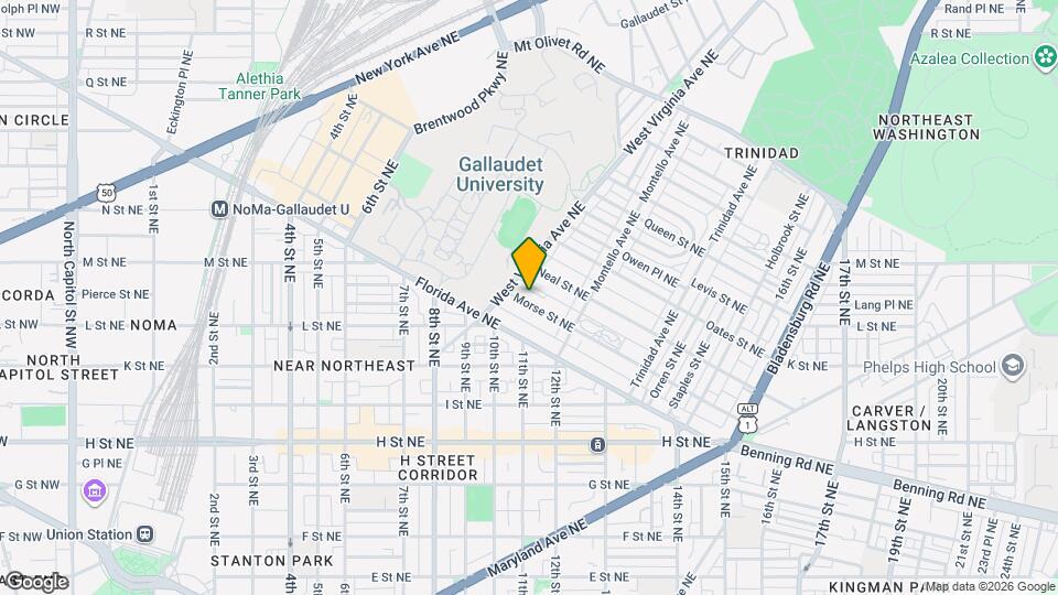 1128 Morse St NE Mapa y Detalles de la Ubicación