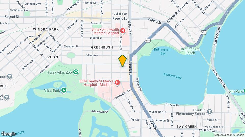 515/517 S Brooks St Map and Location Details