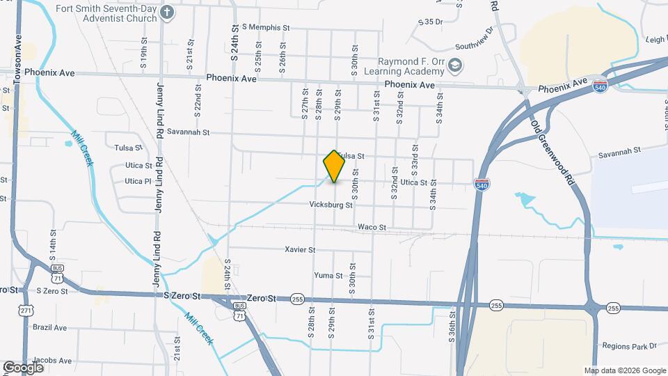 5124 S 29th St Map and Location Details