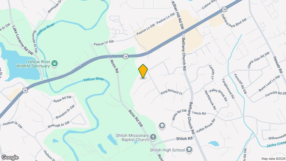 4231 Westminster Dr SW Map and Location Details