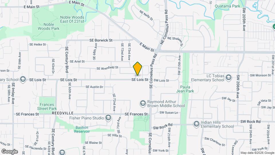 896 SE 74th Ave Map and Location Details