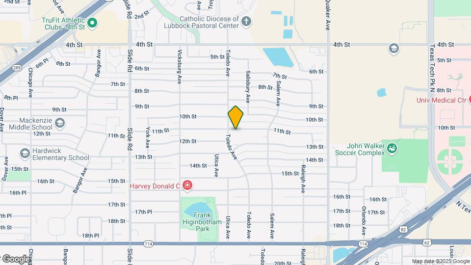 4615 11th St Map and Location Details