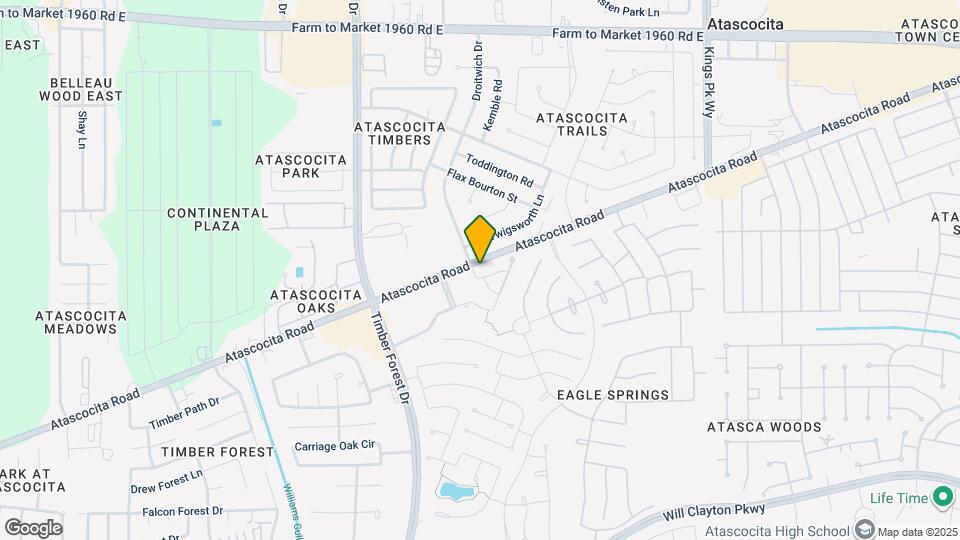 12403 Alora Bluff Trail Map and Location Details