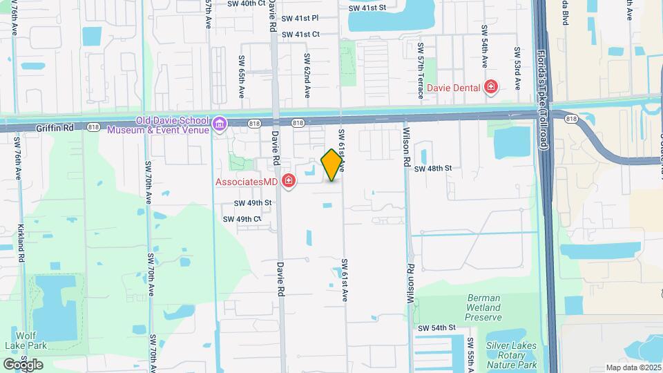 6121 SW 48th Ct Map and Location Details