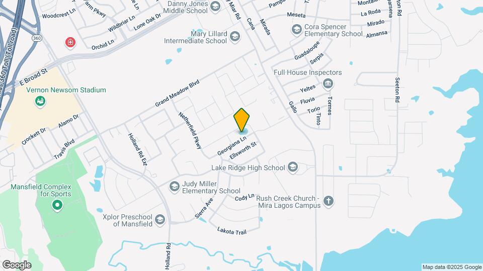 4607 Georgiana Ln Mapa y Detalles de la Ubicación