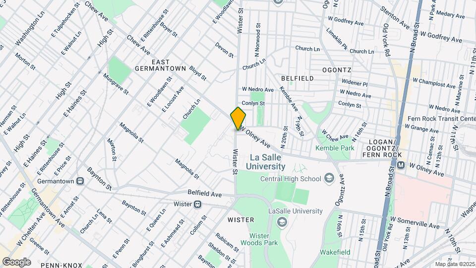 5651 E Wister St Mapa y Detalles de la Ubicación