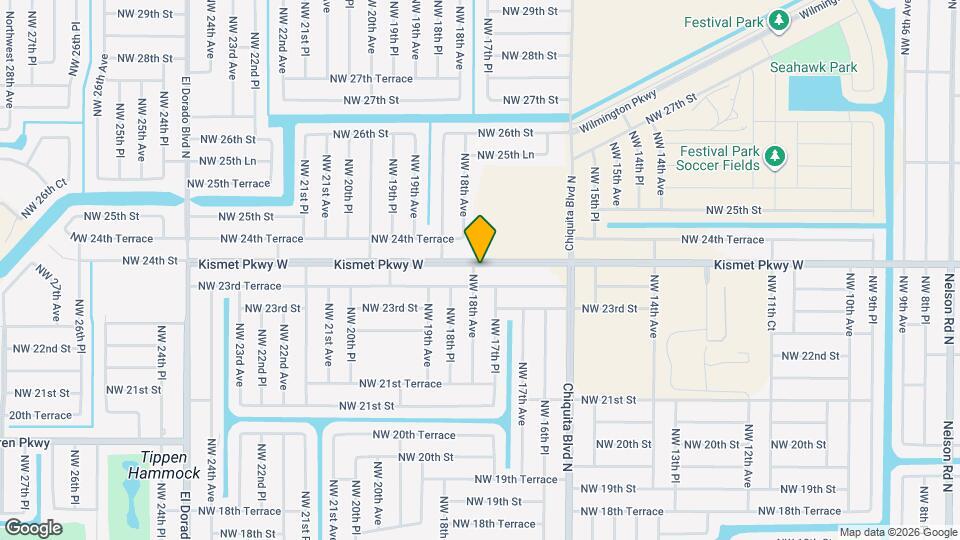 1728 Kismet Pkwy W Map and Location Details