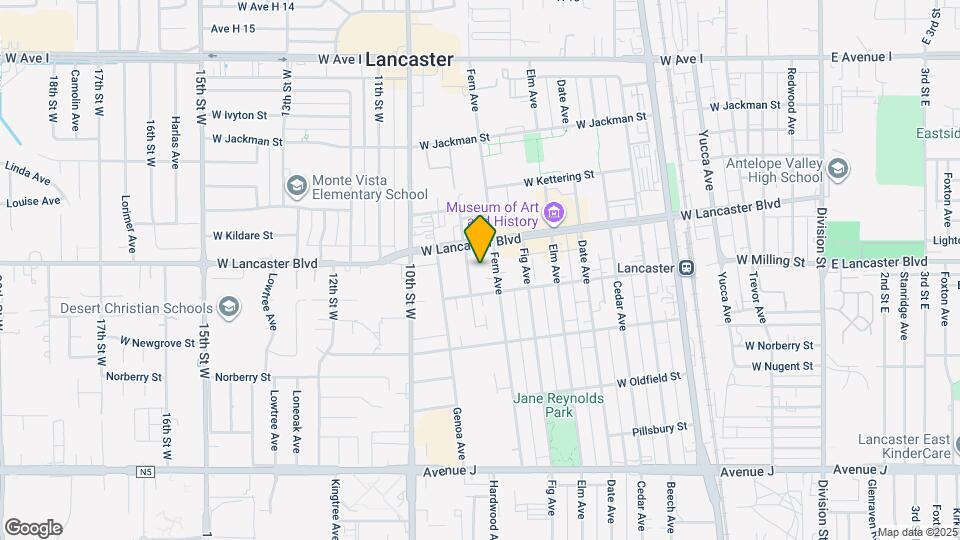 44832 Gadsden Ave Map and Location Details