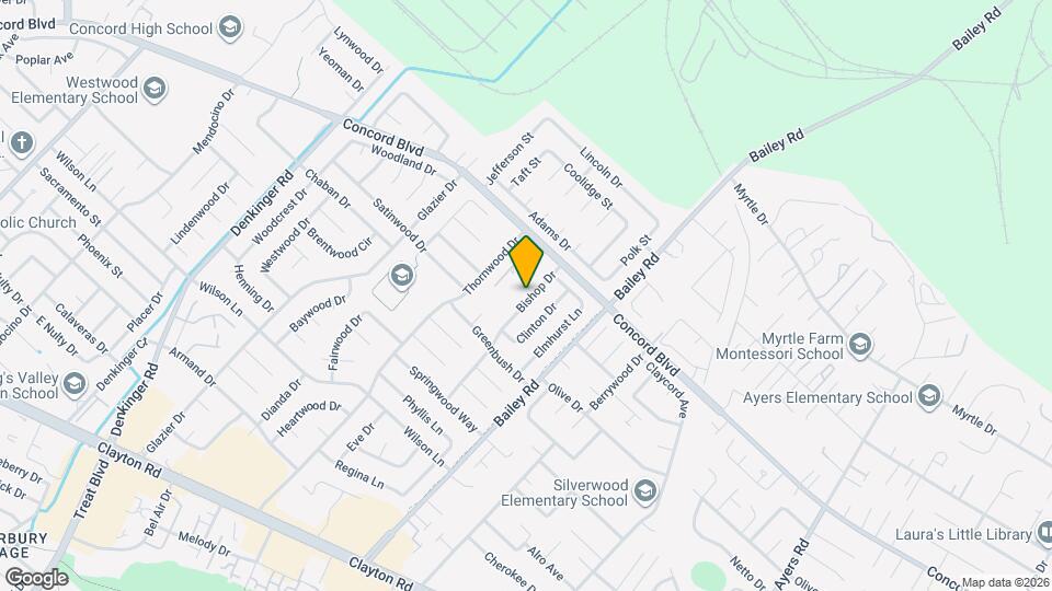 1769 Bishop Dr Map and Location Details