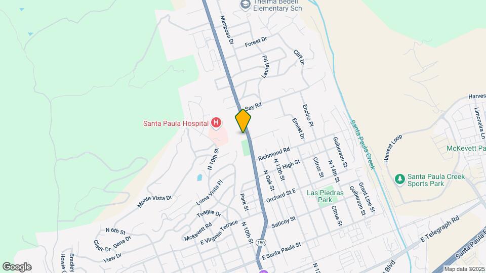 746 Ojai Rd Mapa y Detalles de la Ubicación