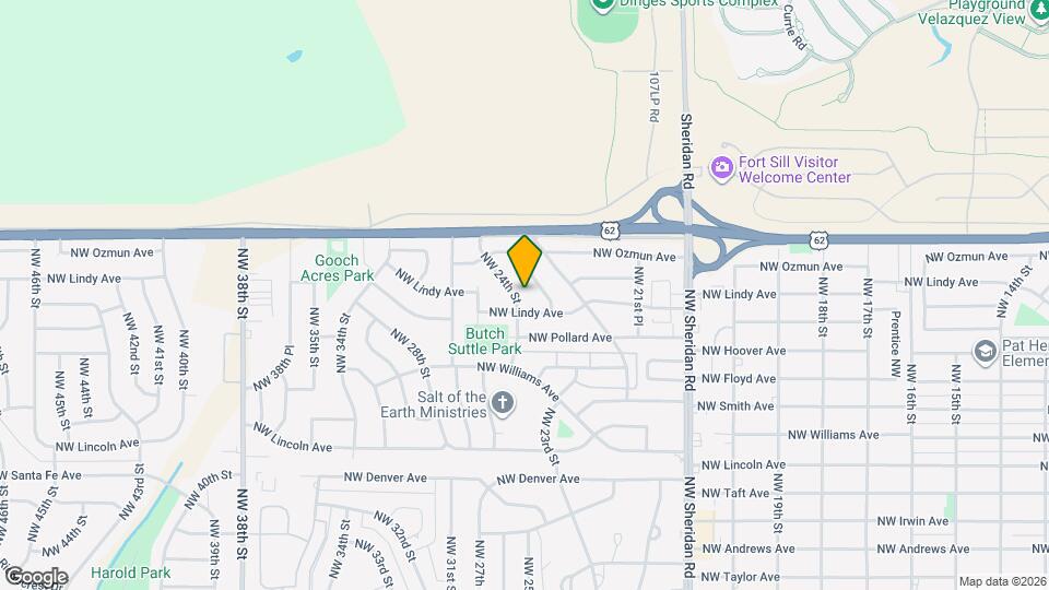 2807 NW 24th St Map and Location Details