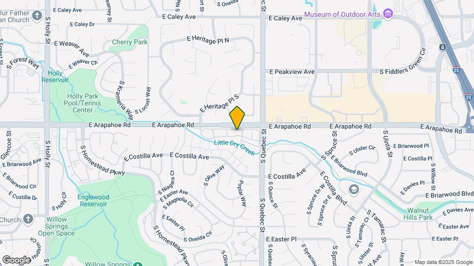 7121 E Briarwood Cir Map and Location Details
