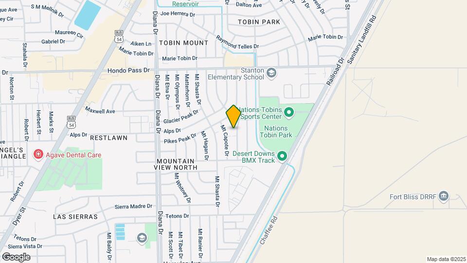 8827 Mt Elbert Dr Map and Location Details