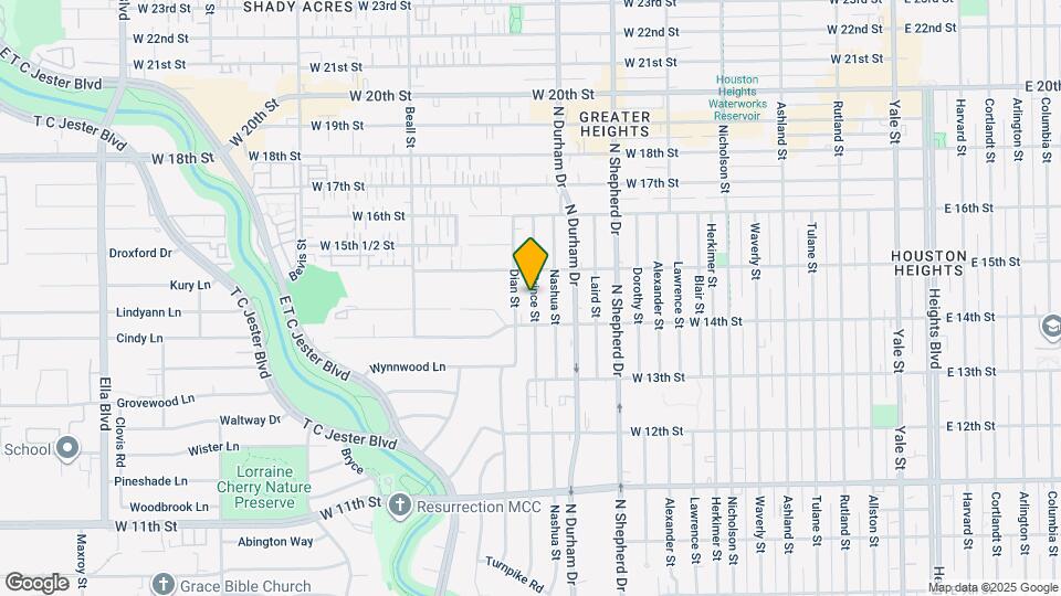 1415 Prince St Map and Location Details