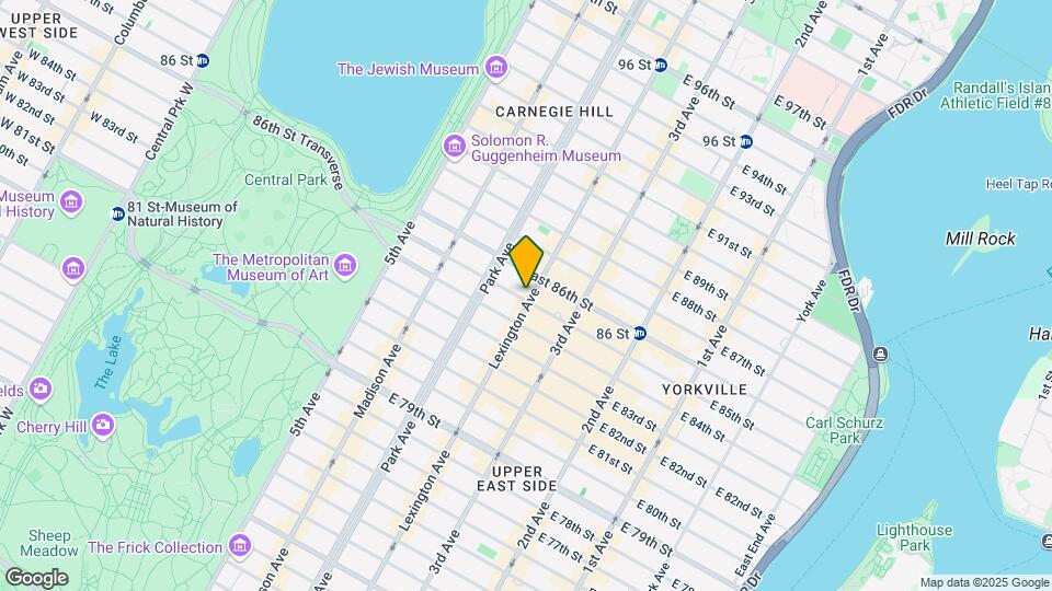 1264 Lexington Ave Mapa y Detalles de la Ubicación