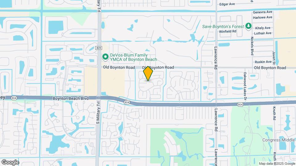 9825 Bischofia Tree Way Map and Location Details