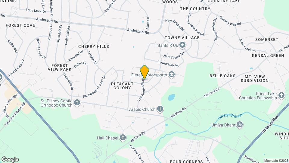 3233 Forest Breeze Dr Map and Location Details