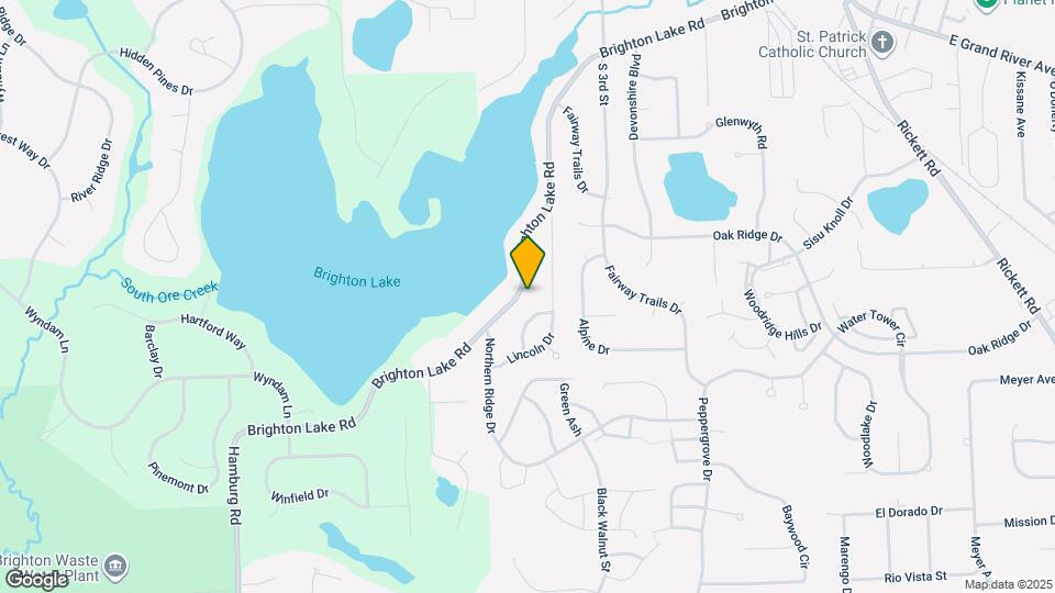 1331 Brighton Lake Rd Map and Location Details