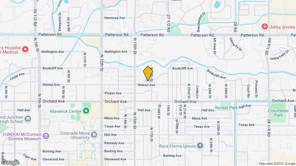 1632 Walnut Ave Map and Location Details