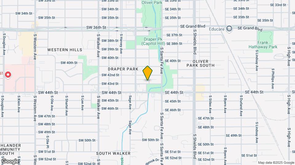 103 SW 43rd St Map and Location Details