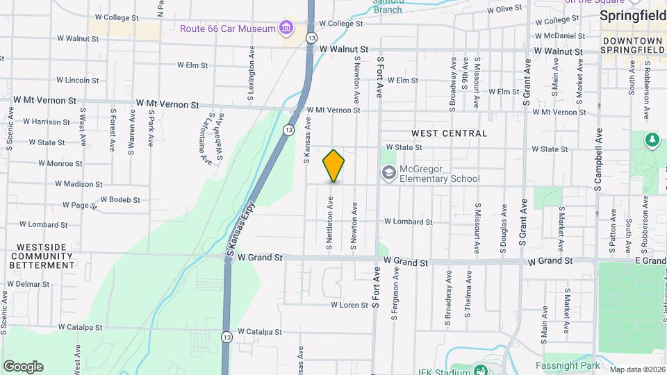 1436 W Madison St Map and Location Details