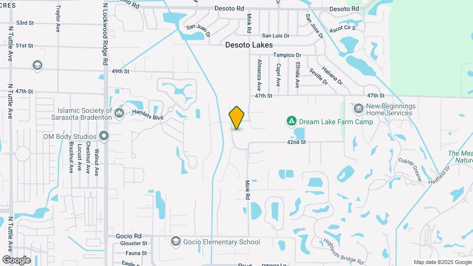4510 Hidden Forest Dr Map and Location Details