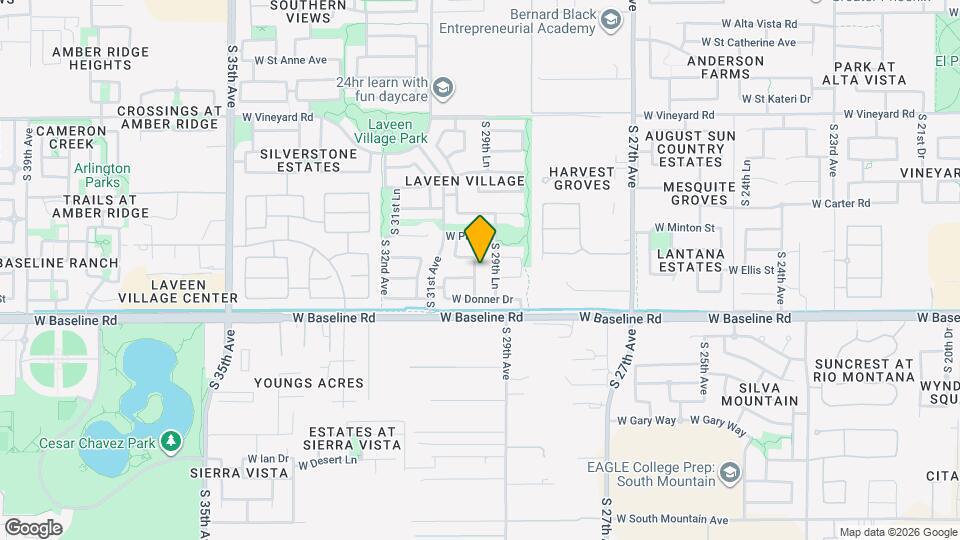 7315 S 30th Ave Mapa y Detalles de la Ubicación