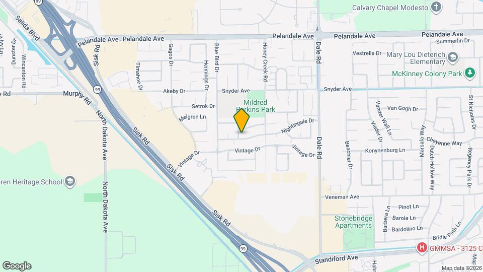 3233 Nightingale Dr Map and Location Details