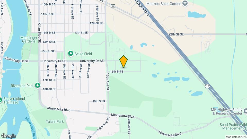 1635 16th St SE Mapa y Detalles de la Ubicación