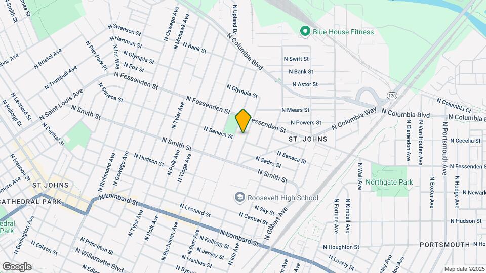 9415 N Fairhaven Ave, Unit B Map and Location Details