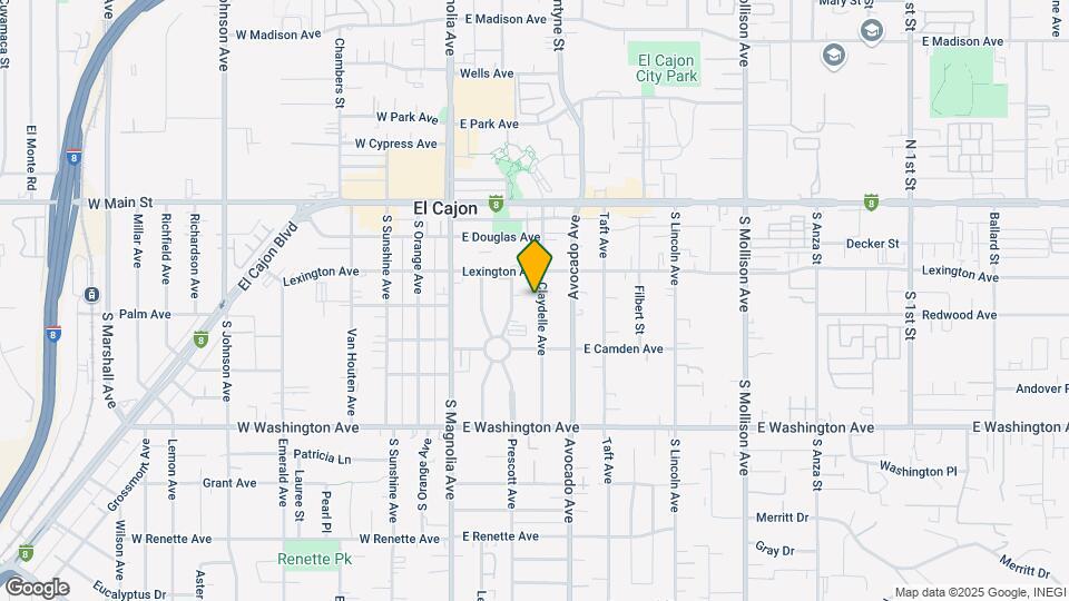 336 Claydelle Ave Mapa y Detalles de la Ubicación