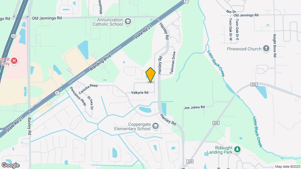 2905 Stonegate Ln Map and Location Details