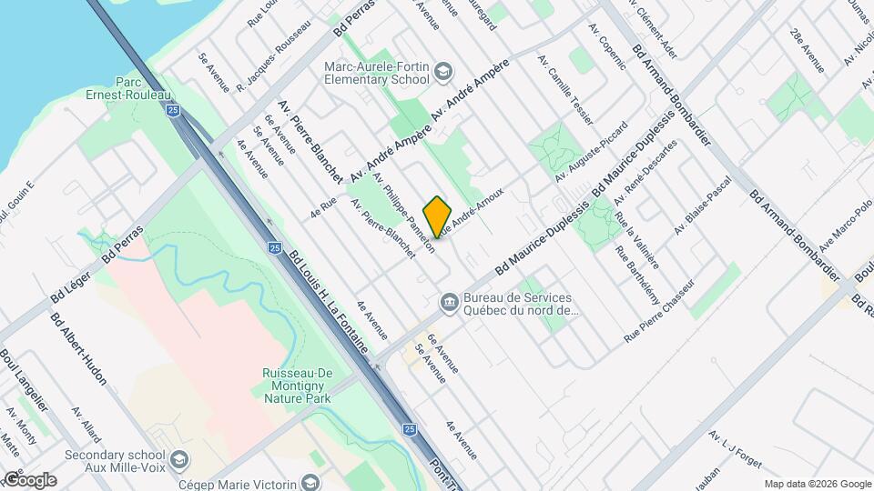 12071-12087 Philippe-Panneton Ave Map and Location Details