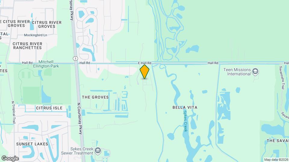 4135 Cedar Creek Cir Mapa y Detalles de la Ubicación