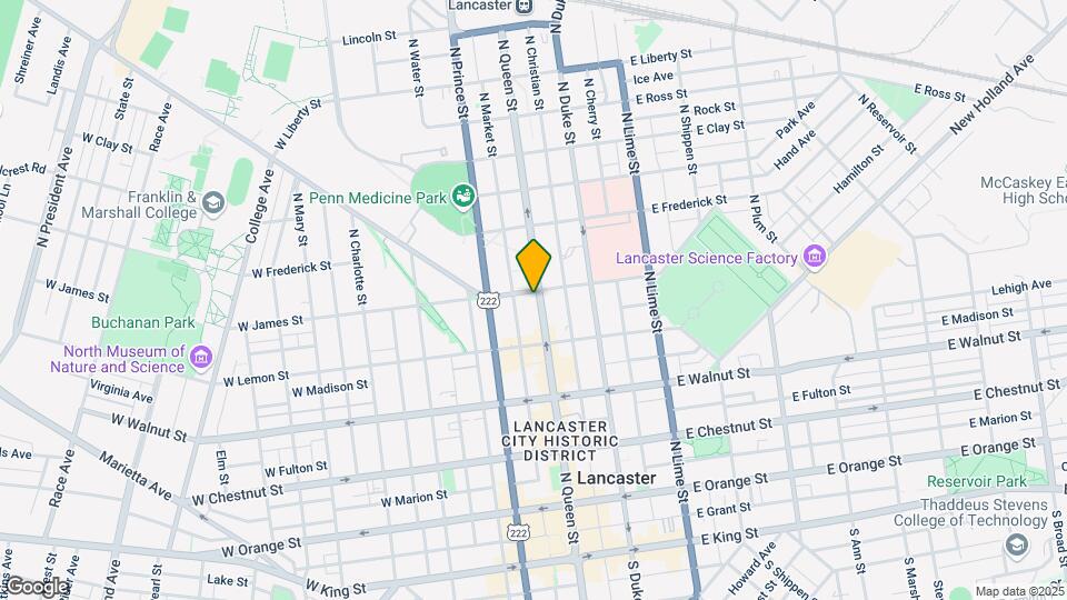 450 N Queen St-Unit -C Map and Location Details