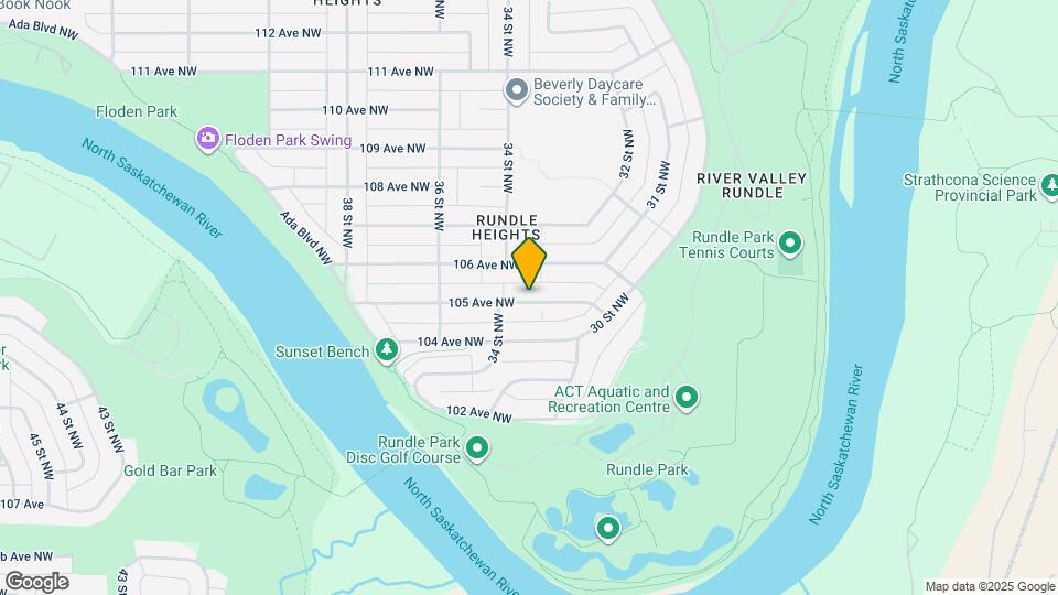 3312 105 Av NW Map and Location Details