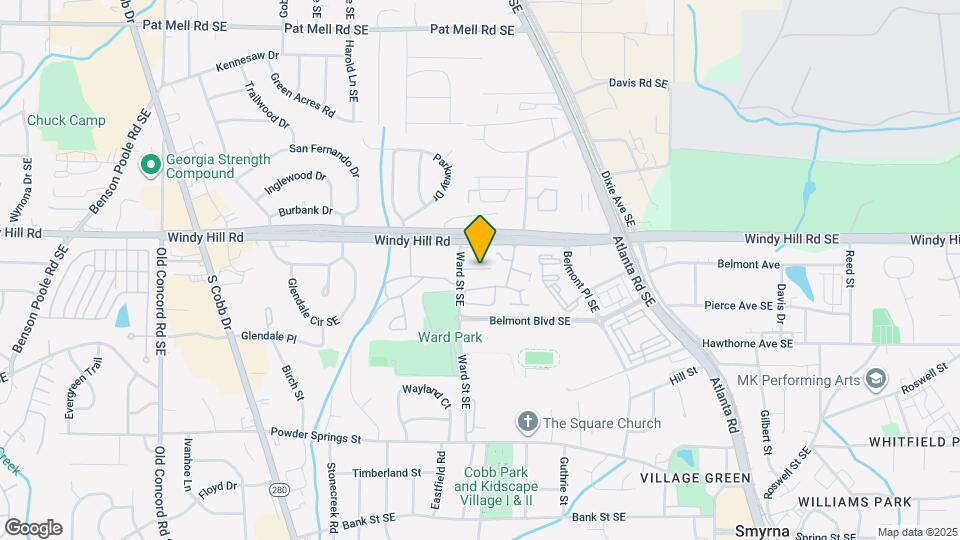 2323 Ward St SE Map and Location Details