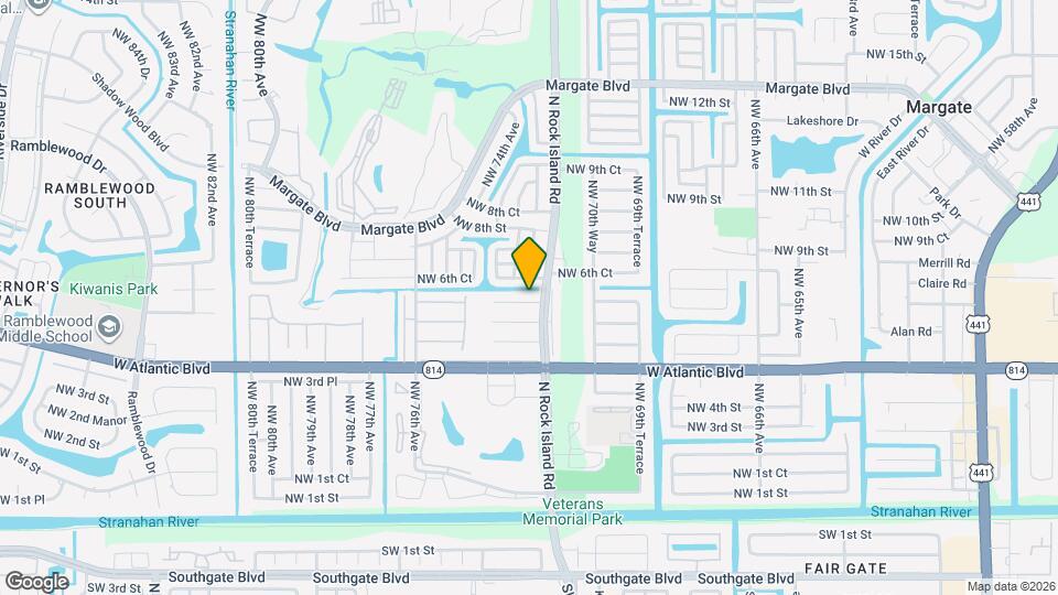 7205 NW 5th Pl Mapa y Detalles de la Ubicación