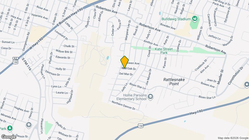 506 Red Oak Dr Map and Location Details