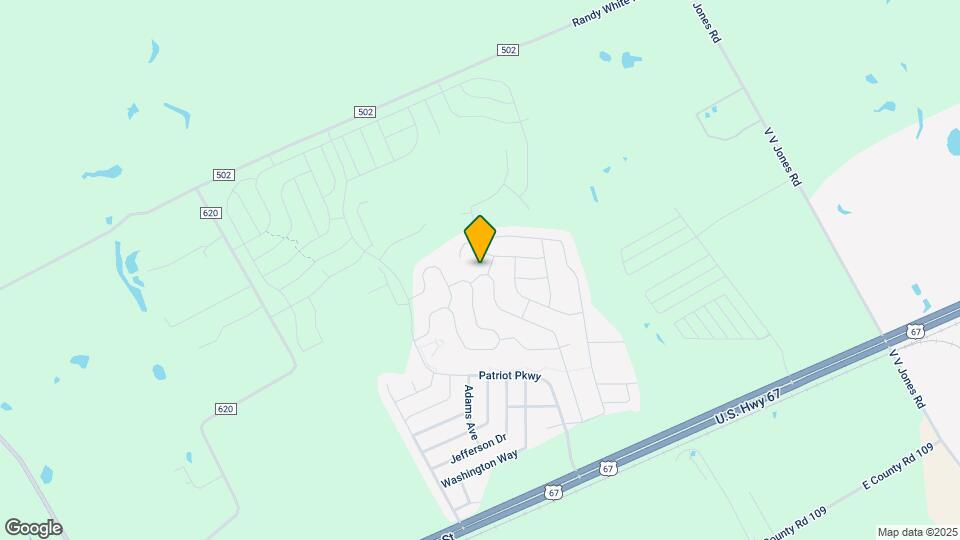 185 Presidents Way Mapa y Detalles de la Ubicación