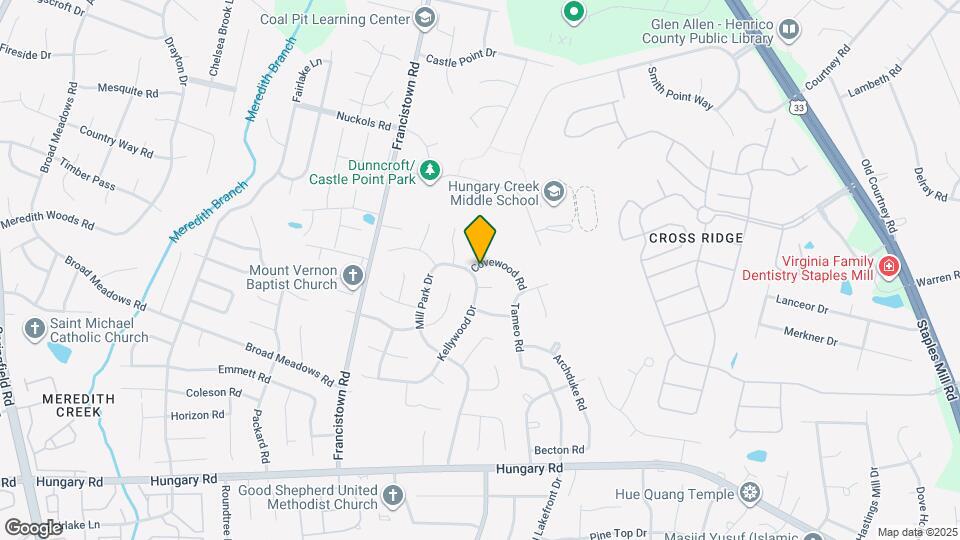 9015 Covewood Rd Map and Location Details