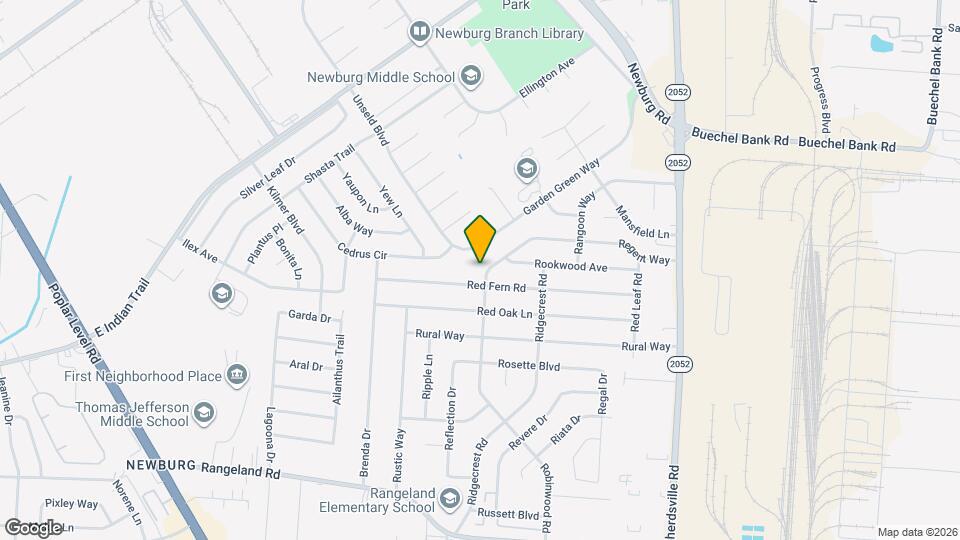 5304 Robinwood Rd Map and Location Details