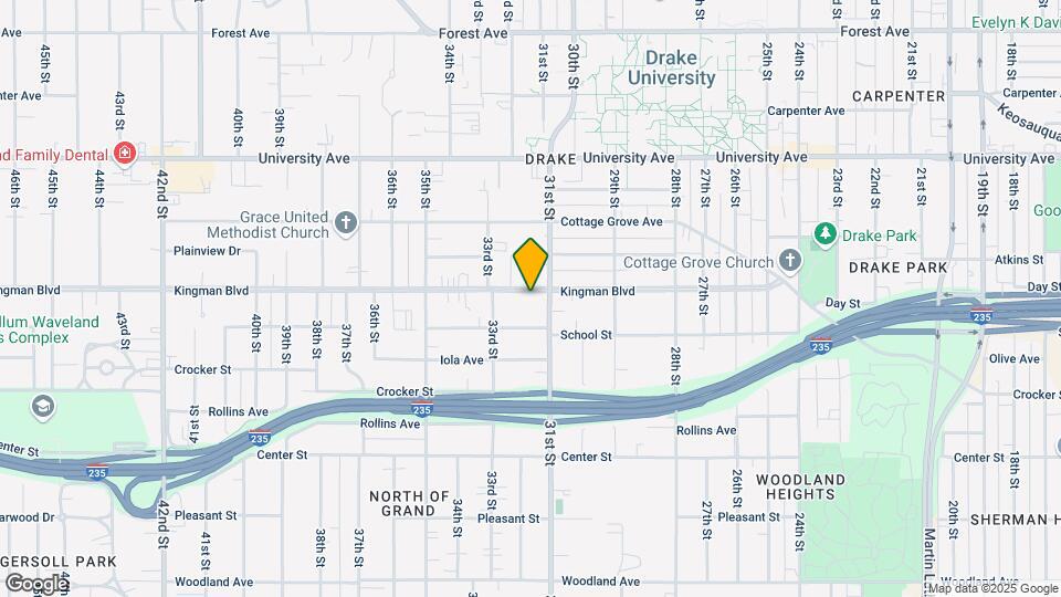 3120 Kingman Blvd Mapa y Detalles de la Ubicación