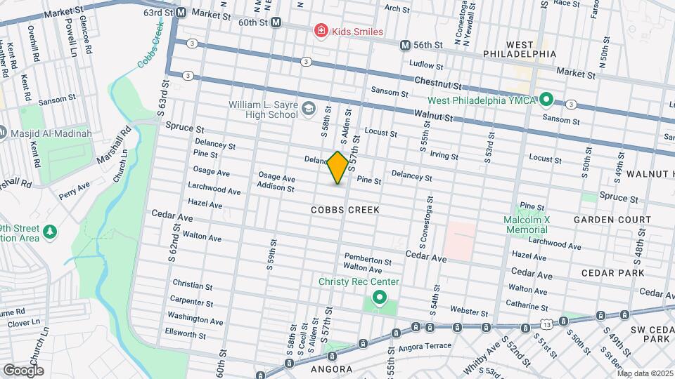 5716 Osage Ave Map and Location Details