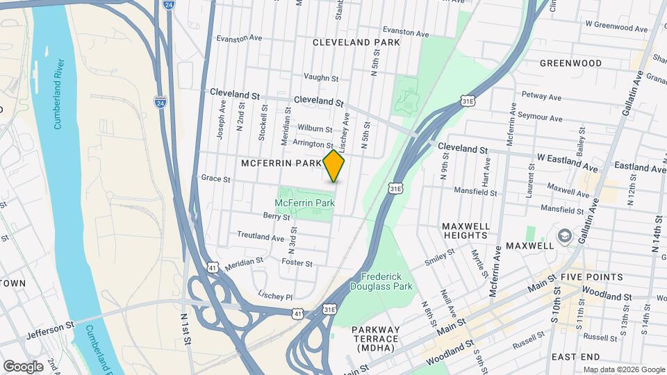 335 Grace St Map and Location Details