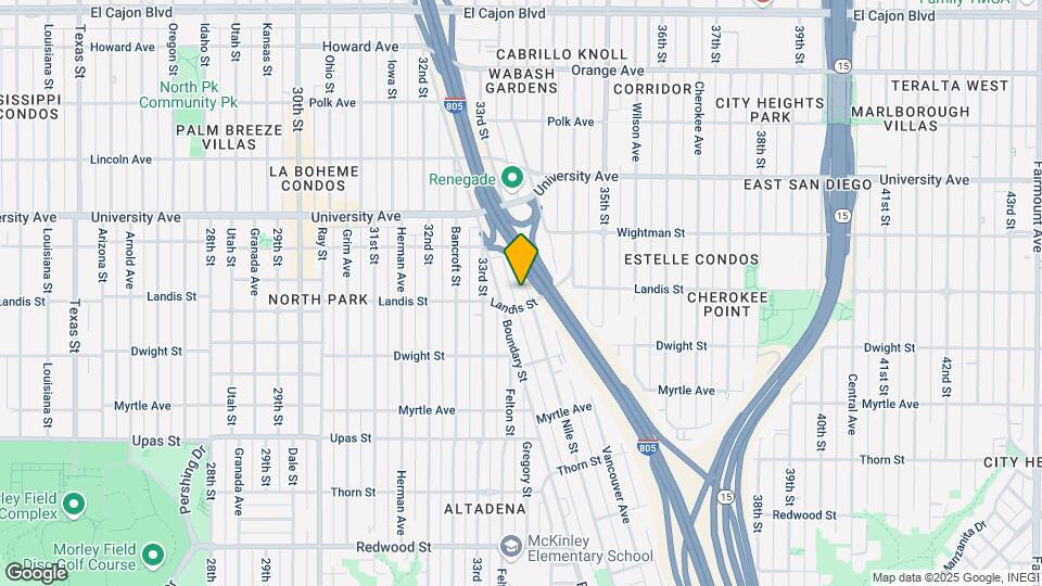 3724 Nile St Mapa y Detalles de la Ubicación