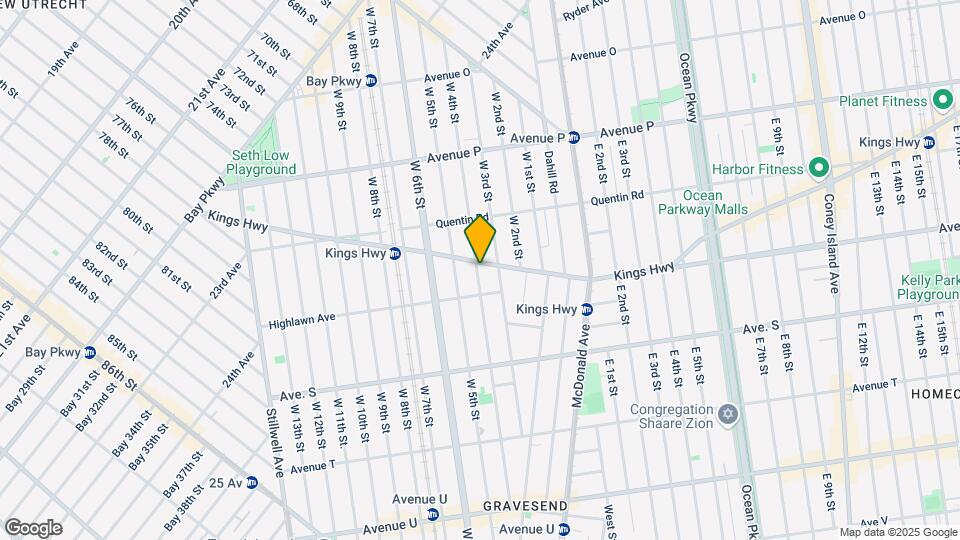 1773 W 4th St Map and Location Details