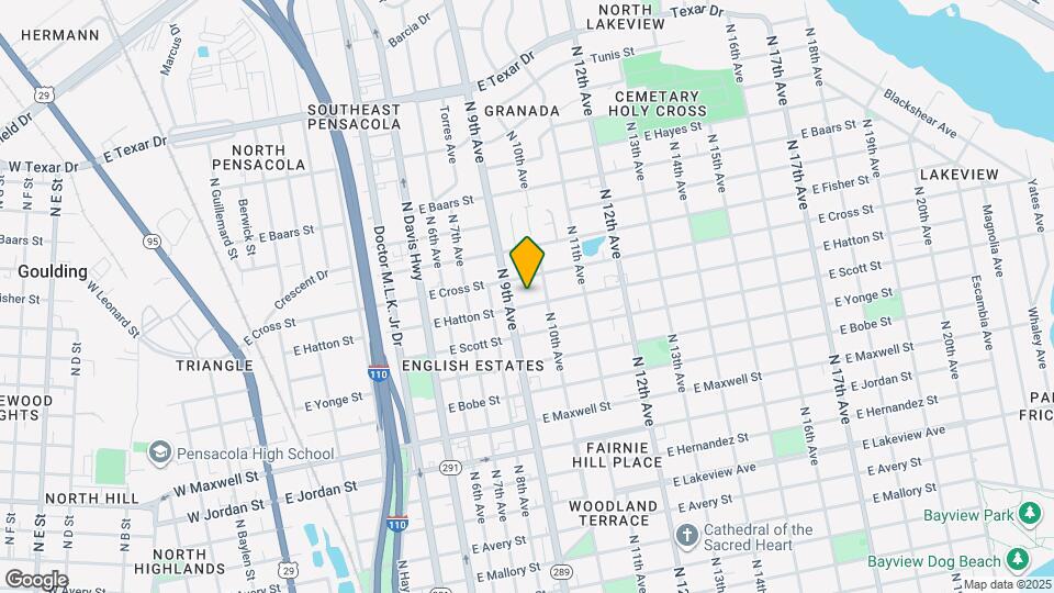 916 E Hatton St Map and Location Details