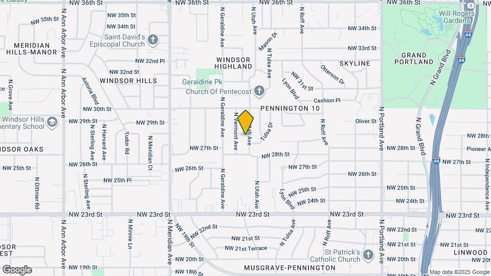 2929 N Utah Ave Map and Location Details